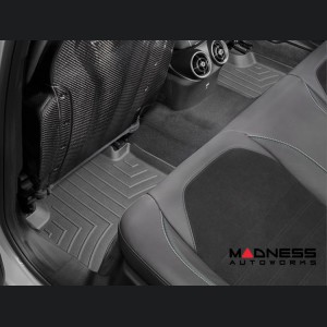 Alfa Romeo Giulia Floor Liners - WeatherTech - Black - Front & Rear - AWD